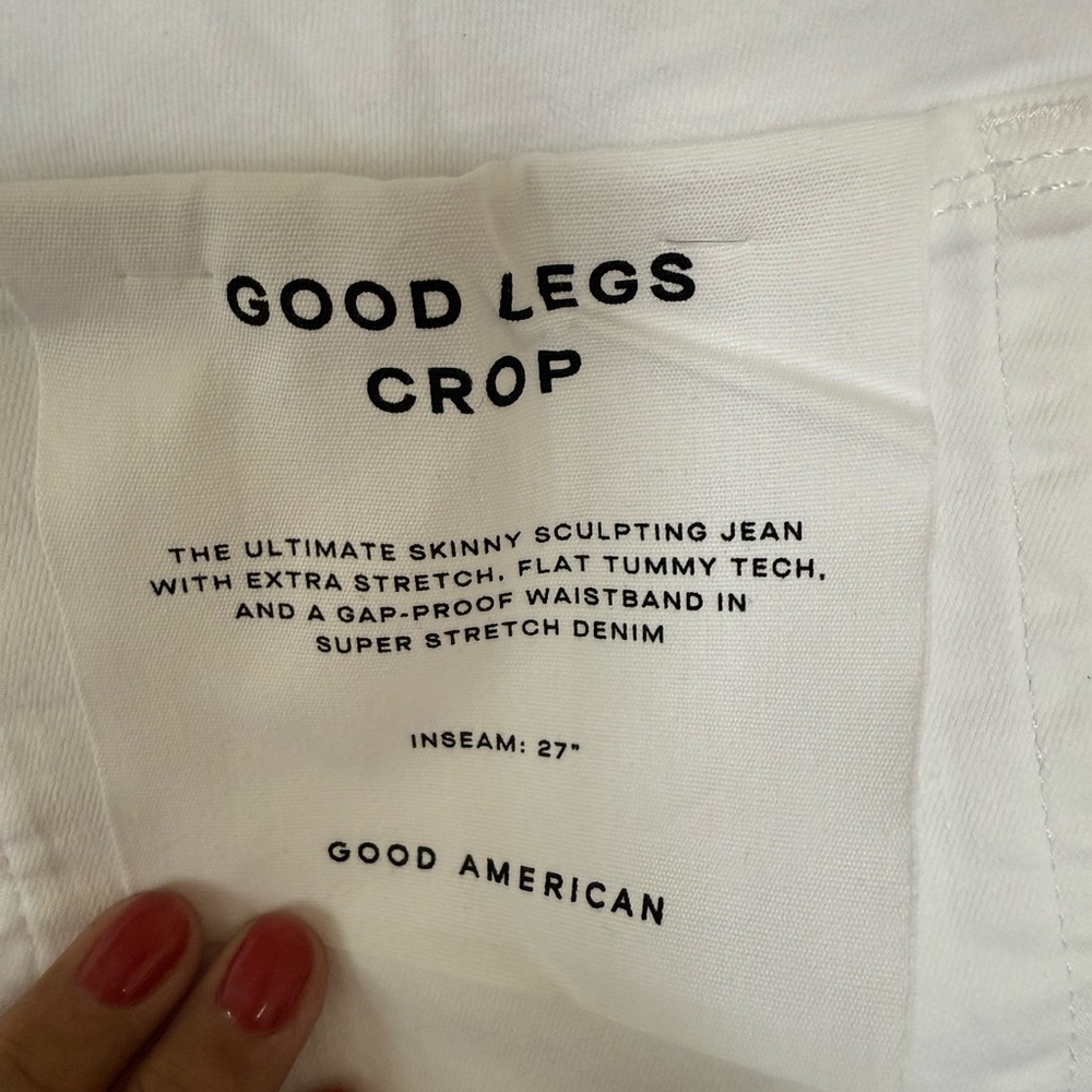 Good American Good Legs Skinny
Crop Jeans NWT size 15 - Picture 13 of 15